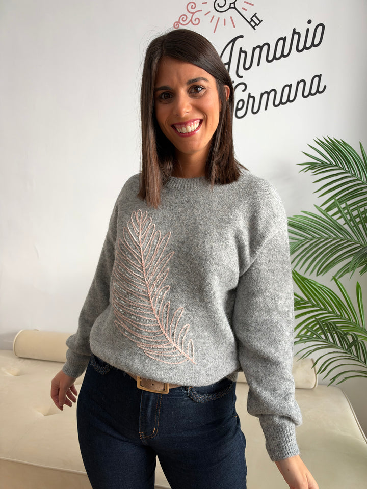 Jersey Samantha gris oscuro