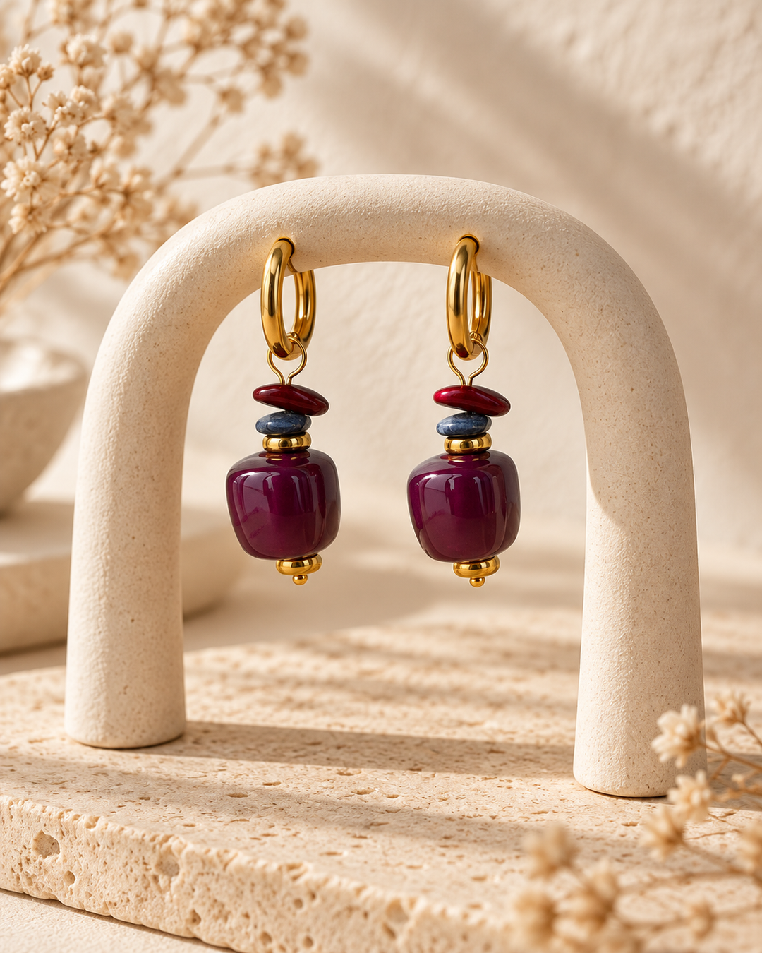Pendientes Desi (acero)