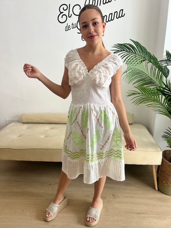 Vestido Marlon verde