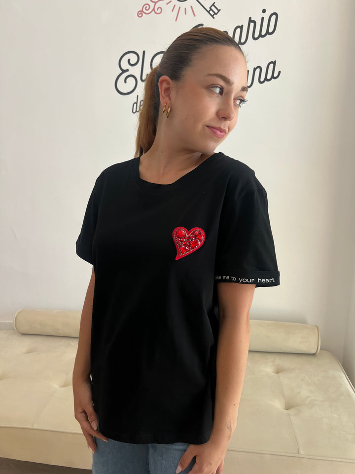 Camiseta Serena negro