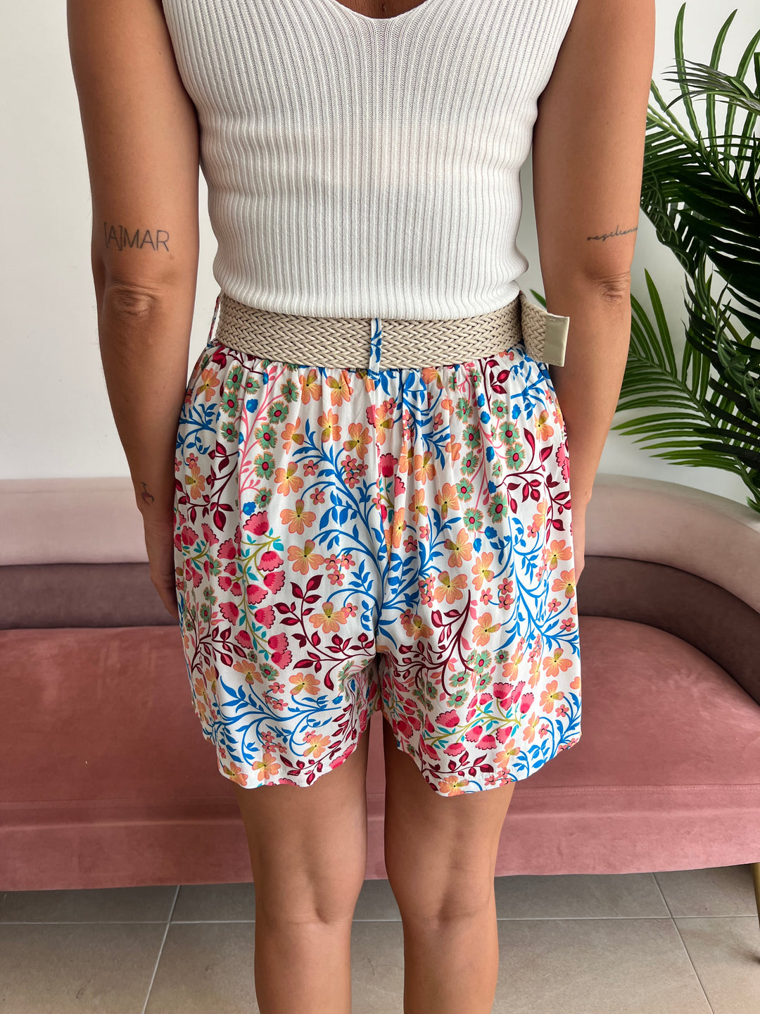 Short Alexia azul