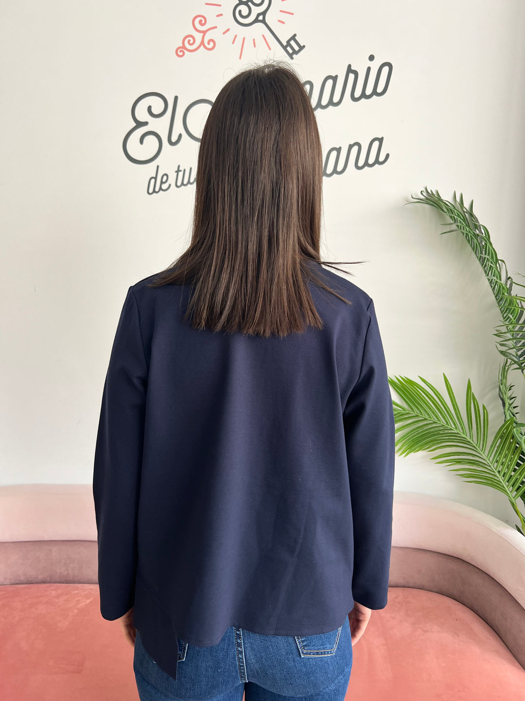 Sudadera Abby azul marino