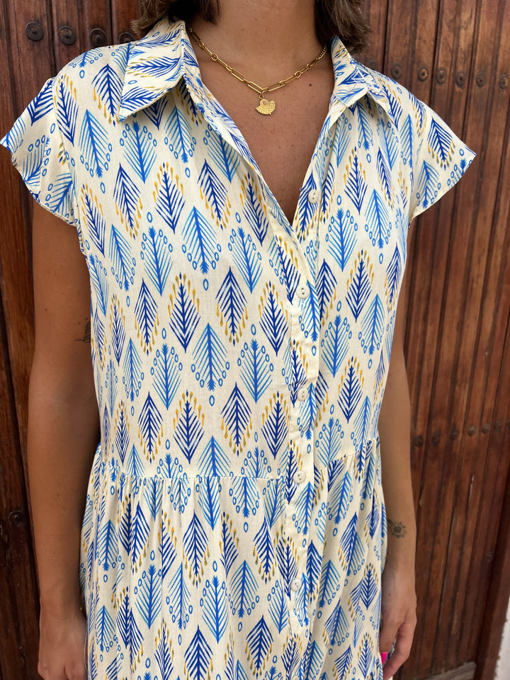 Vestido Lucía azul