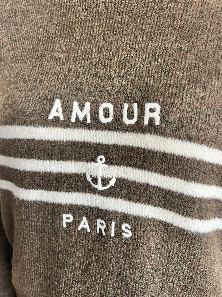 Jersey París verde oscuro