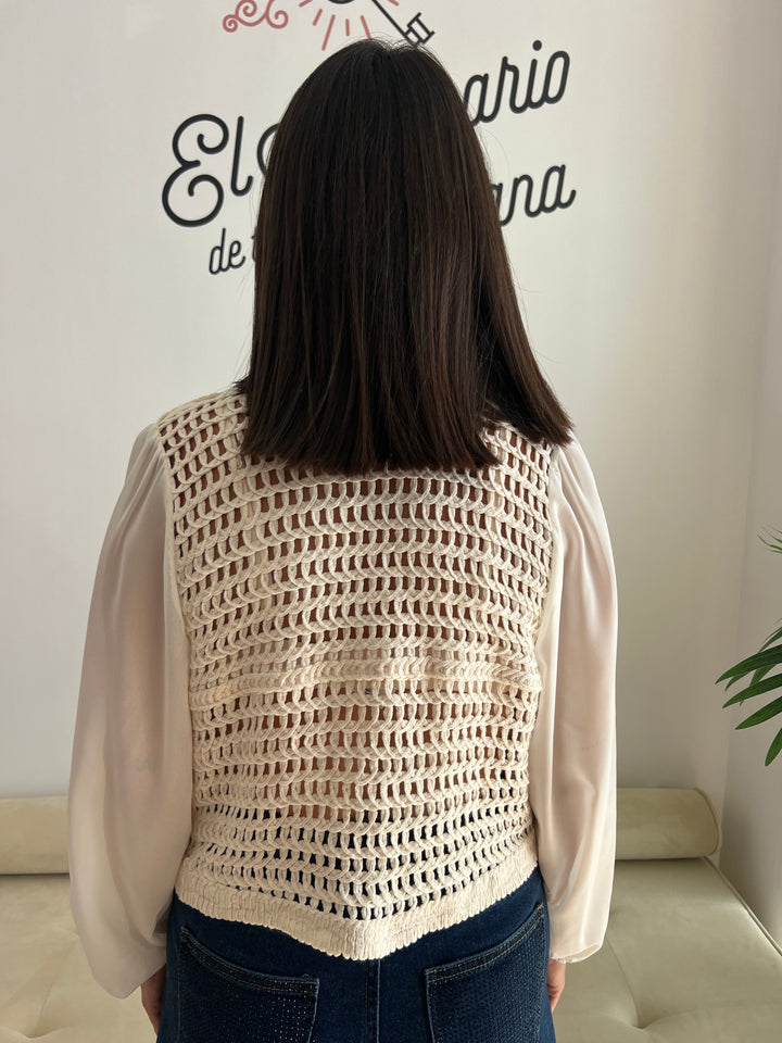 Chaqueta Aurora beige