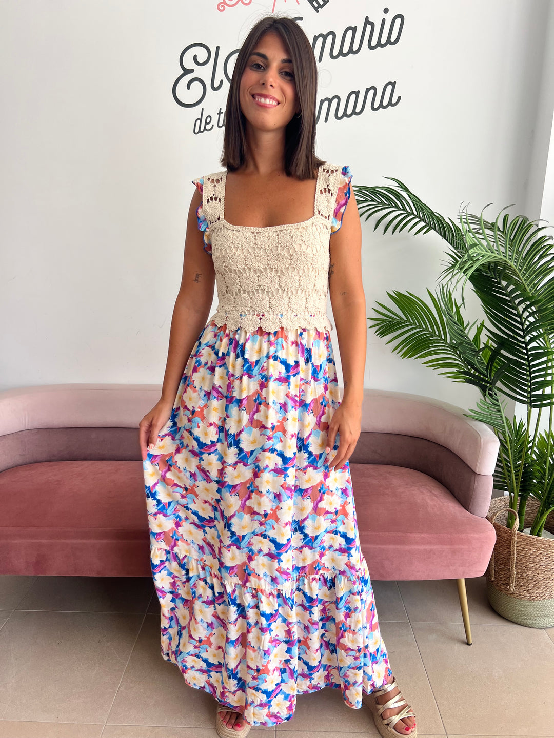 Vestido Miriam azul