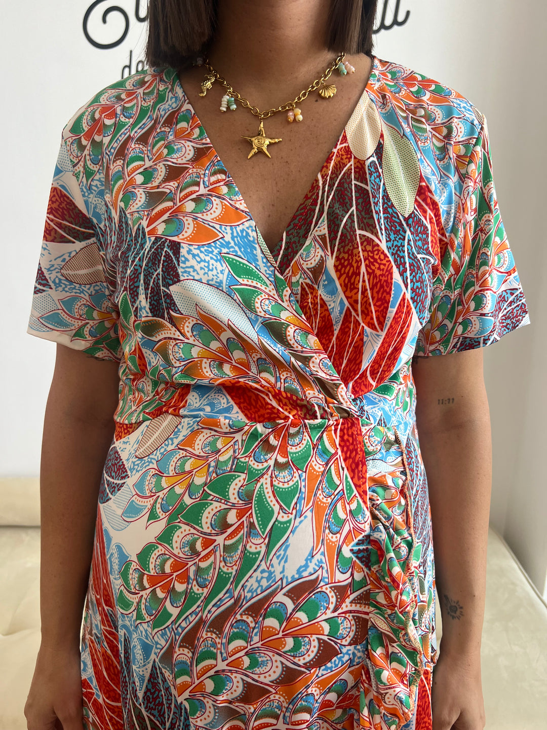 Vestido Belinda naranja