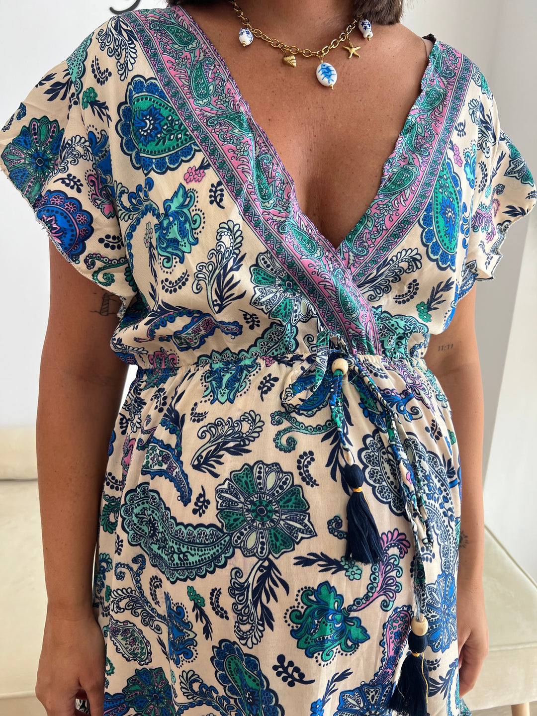 Vestido Chelo azul