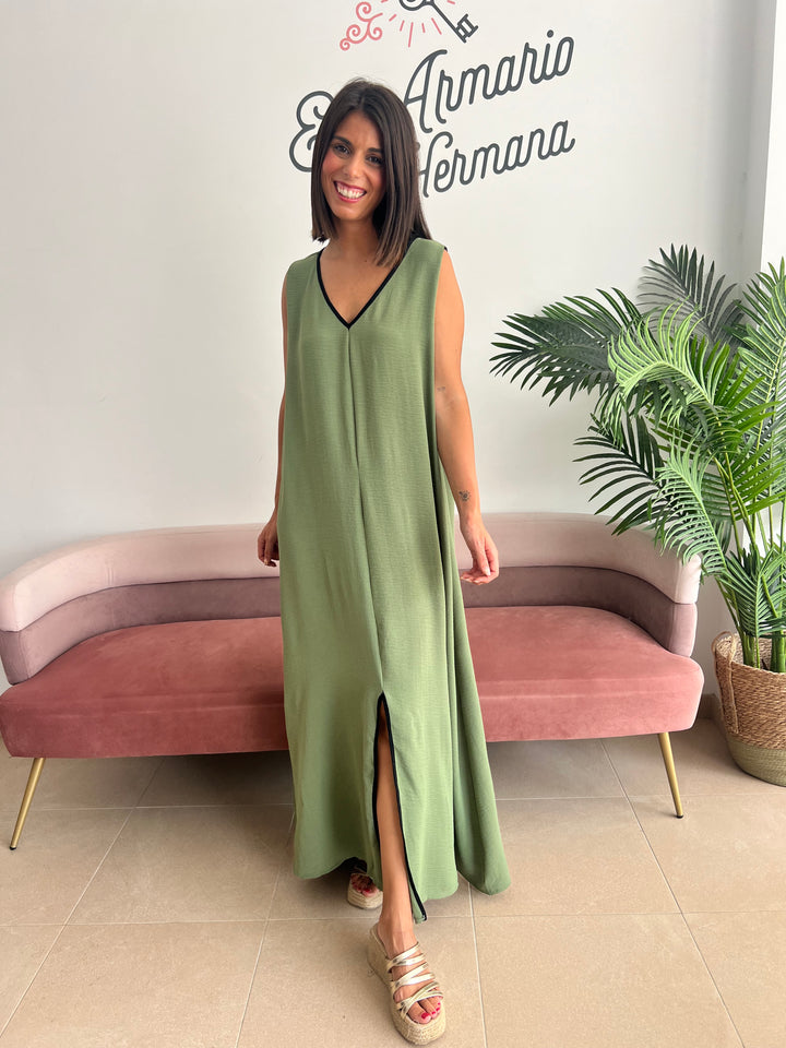 Vestido Coraima verde