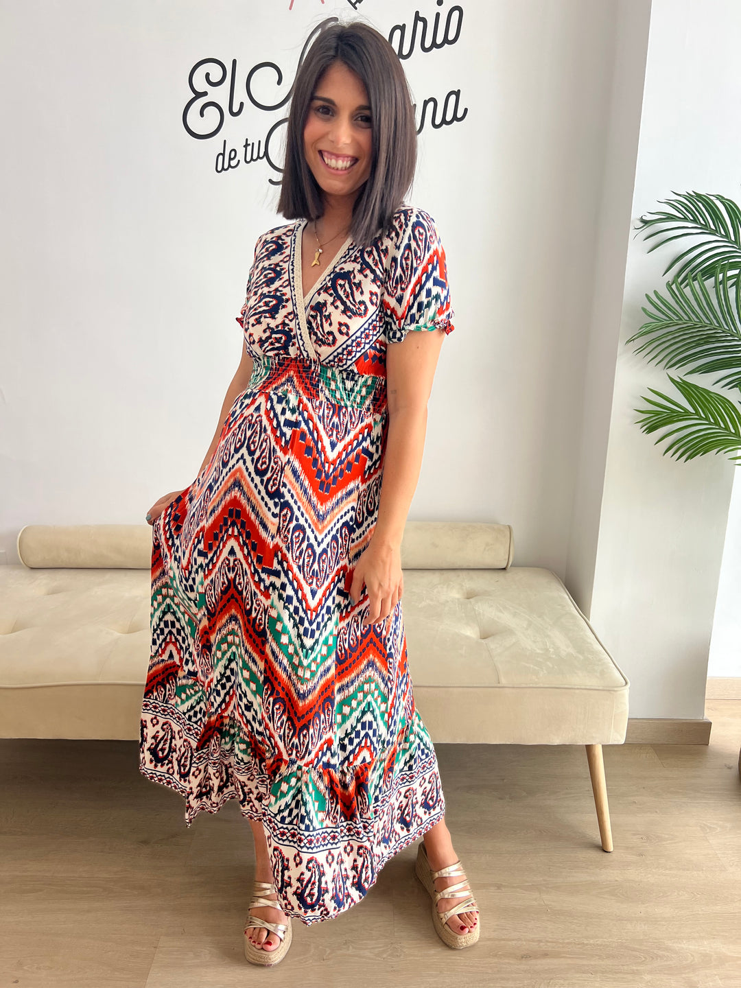 Vestido Nikita naranja