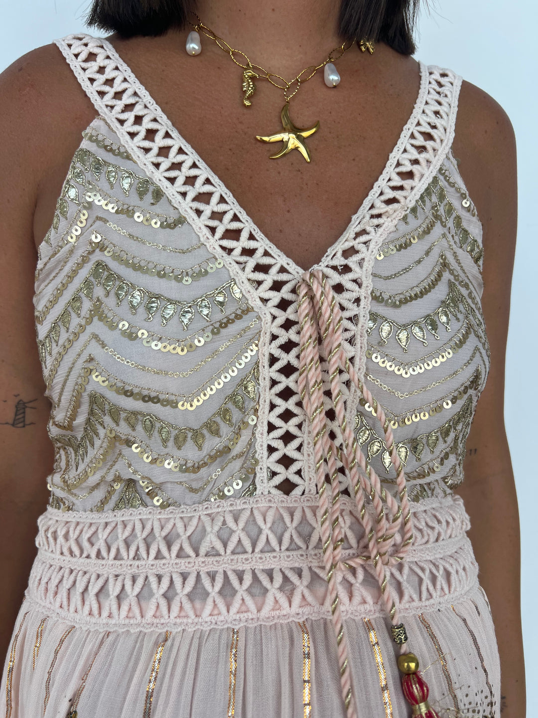 Vestido Fabiana rosa
