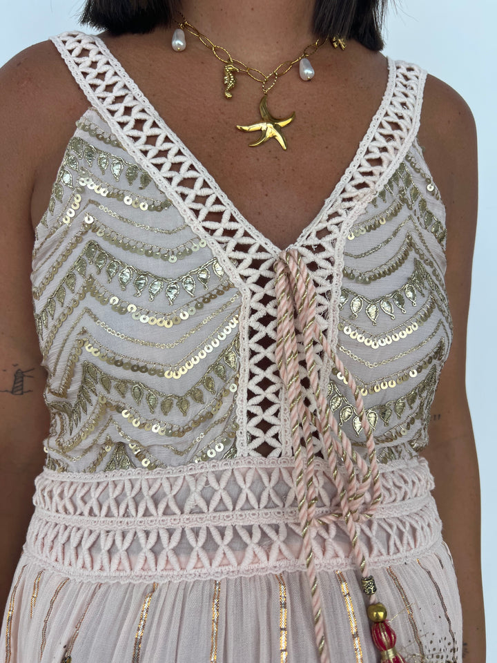 Vestido Fabiana rosa