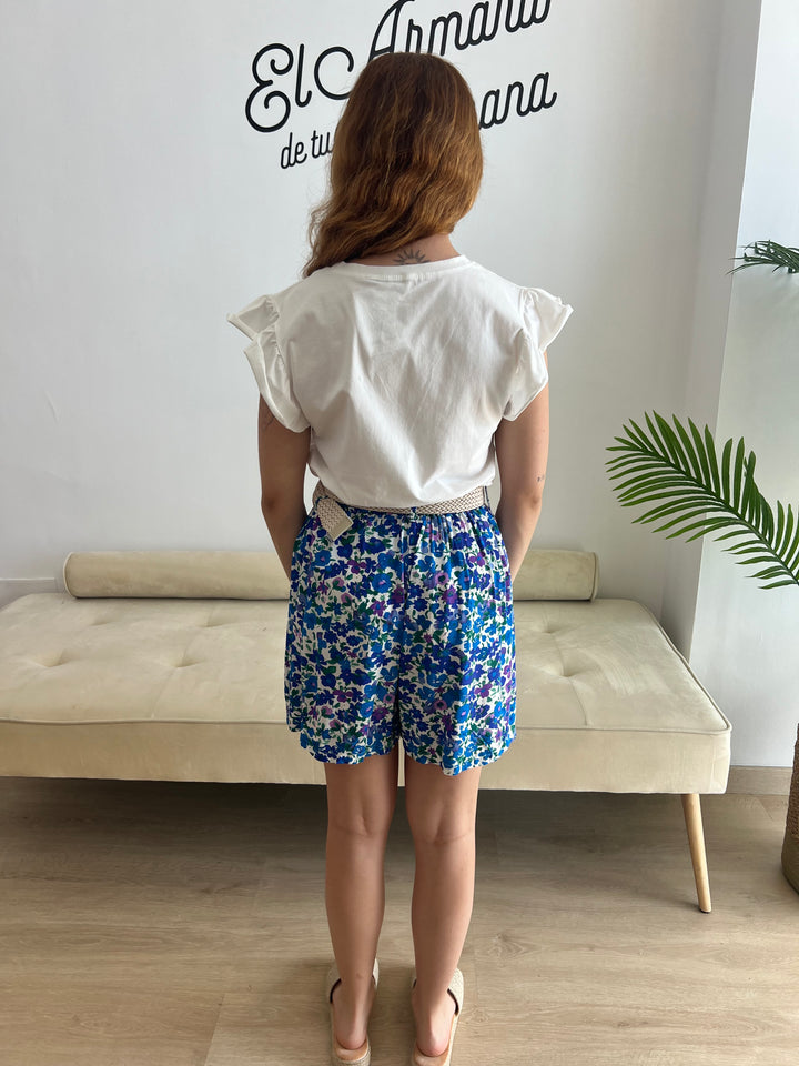 Short Martina azul
