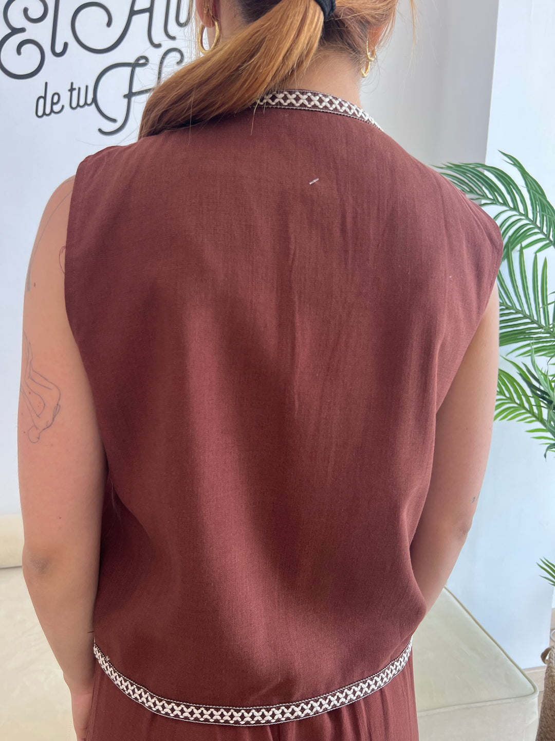 Conjunto Michell marrón