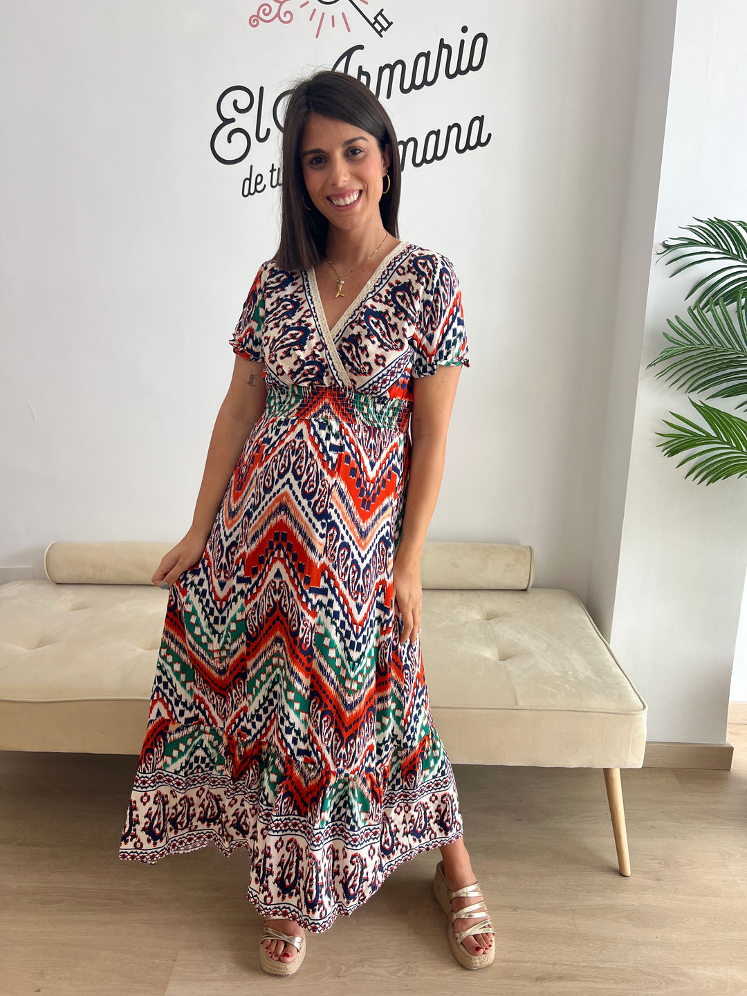 Vestido Nikita naranja