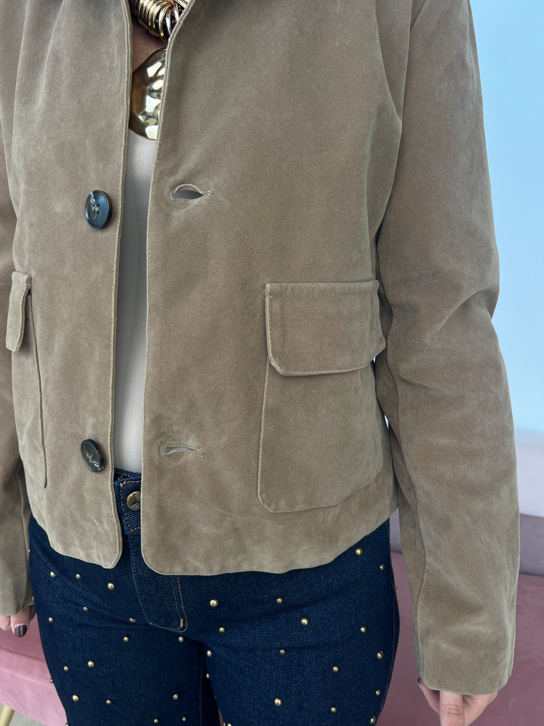 Chaqueta Érika camel