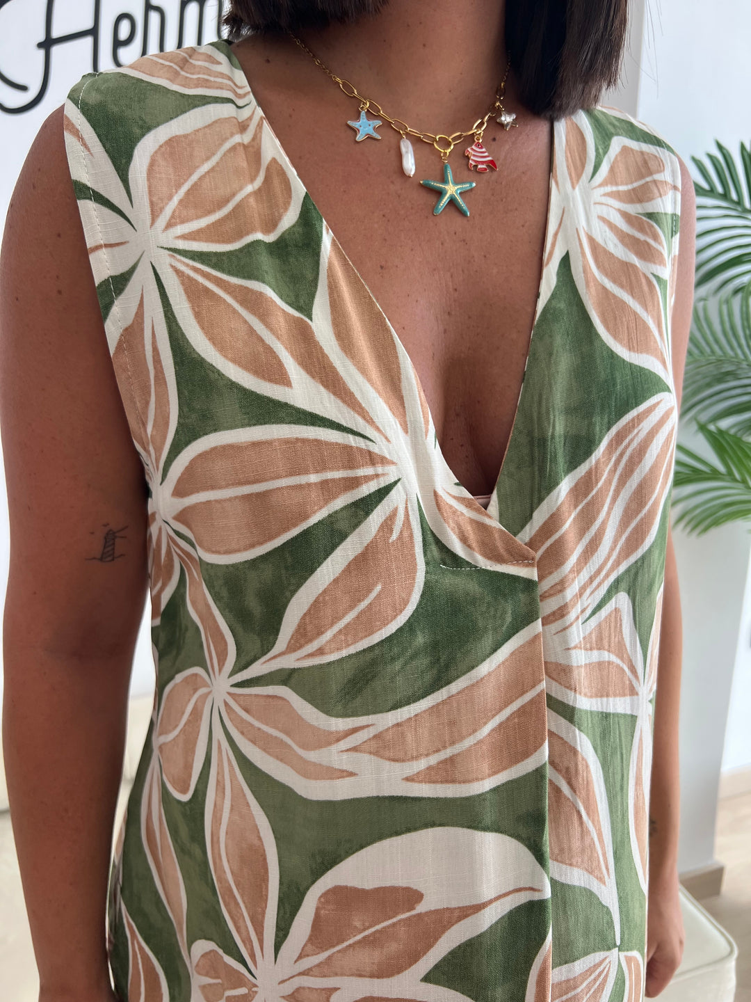 Vestido Jasmina verde