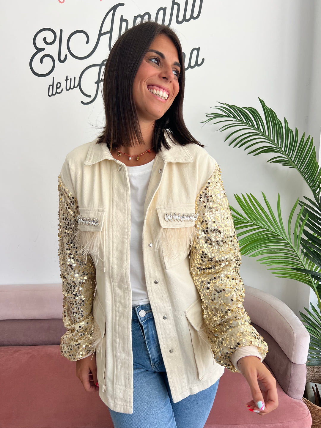 Chaqueta Ashly beige
