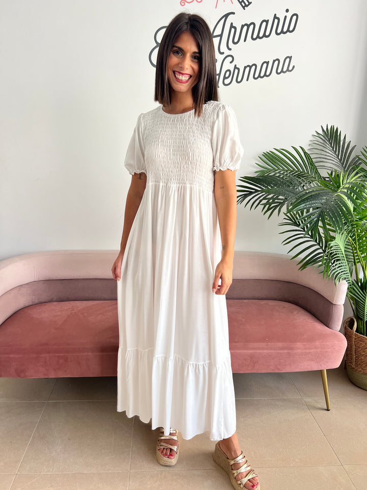 Vestido Mulán blanco