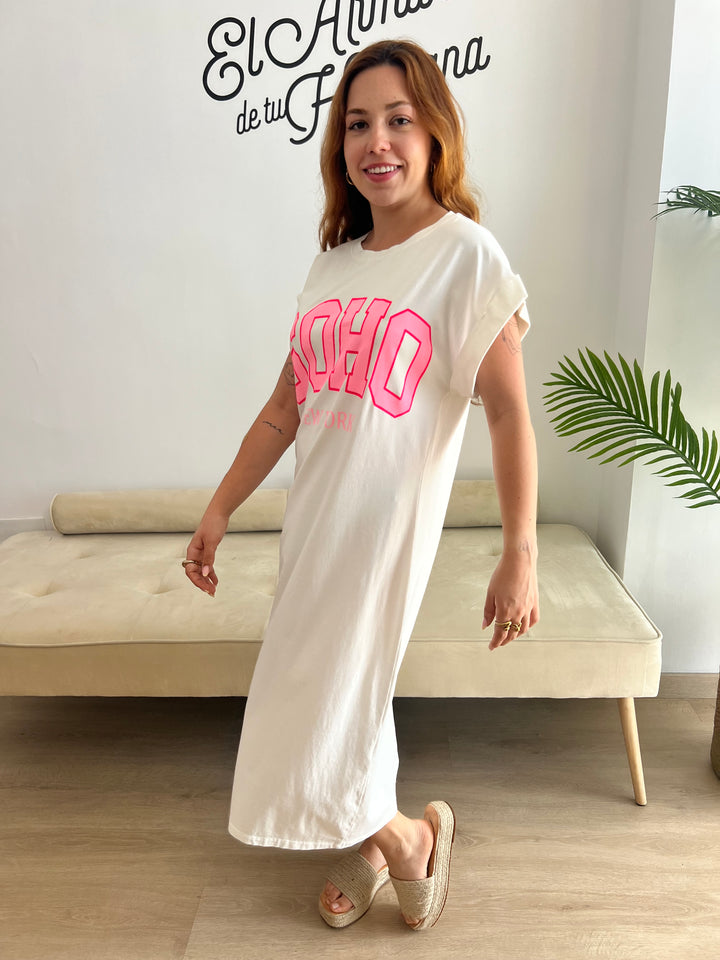 Vestido Soho blanco