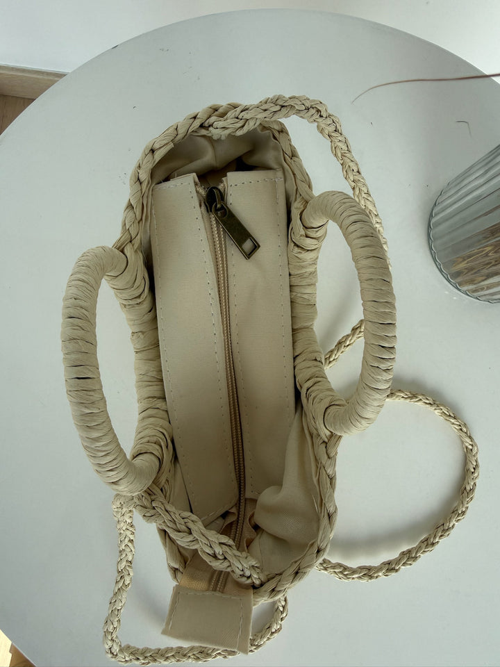 Bolso Rosa beige