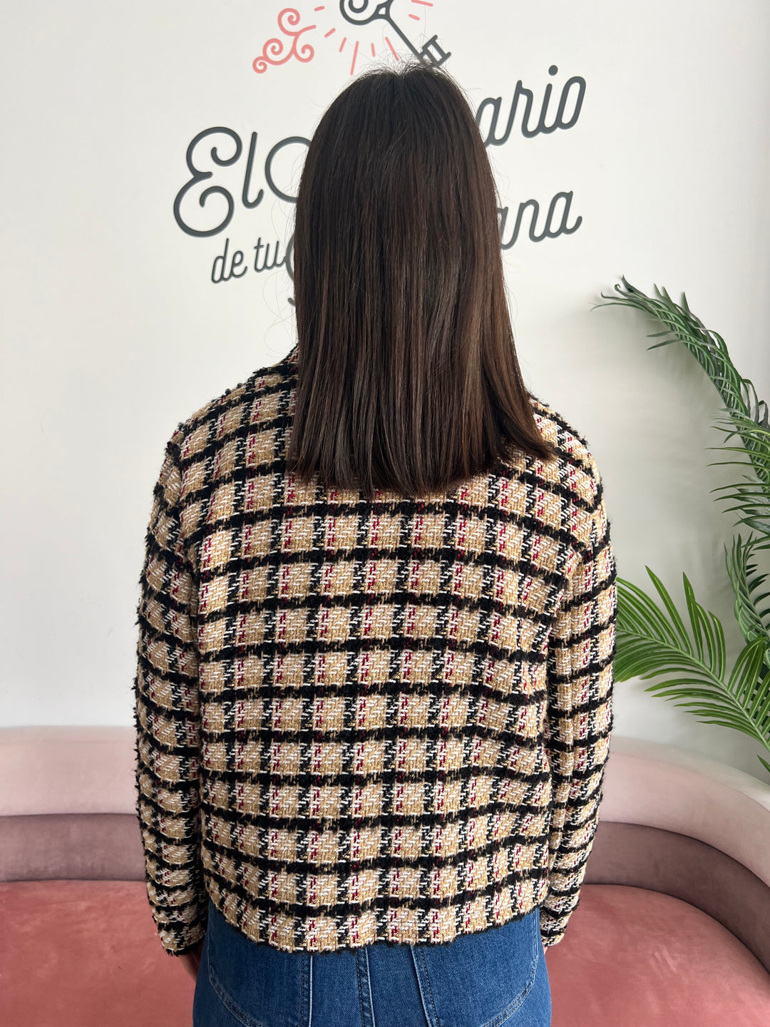 Chaqueta Sandra camel