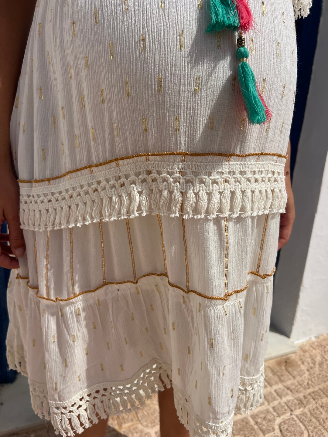 Vestido Sicilia blanco