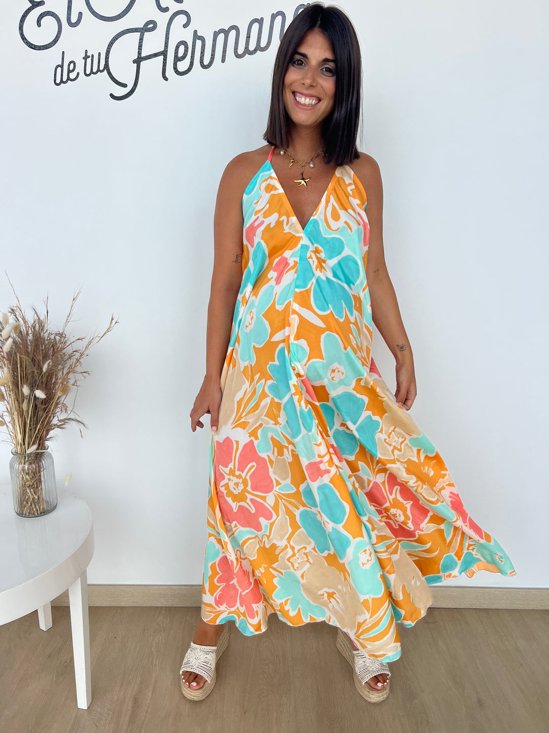 Vestido Jávea naranja