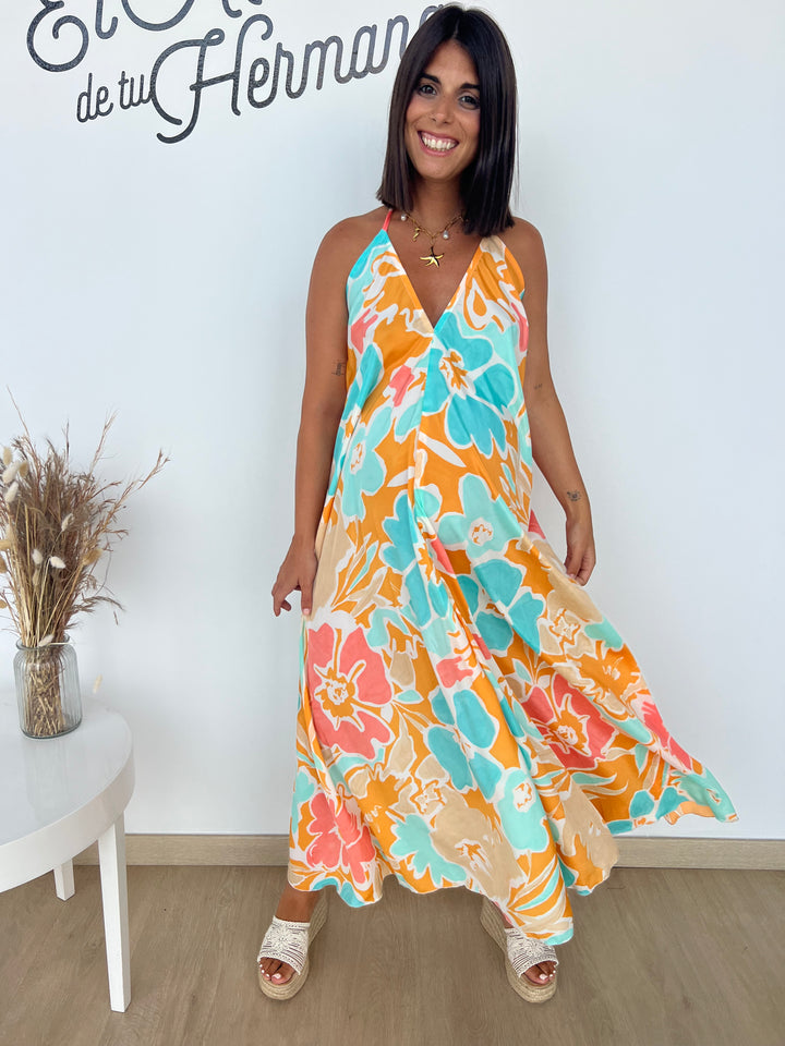 Vestido Jávea naranja