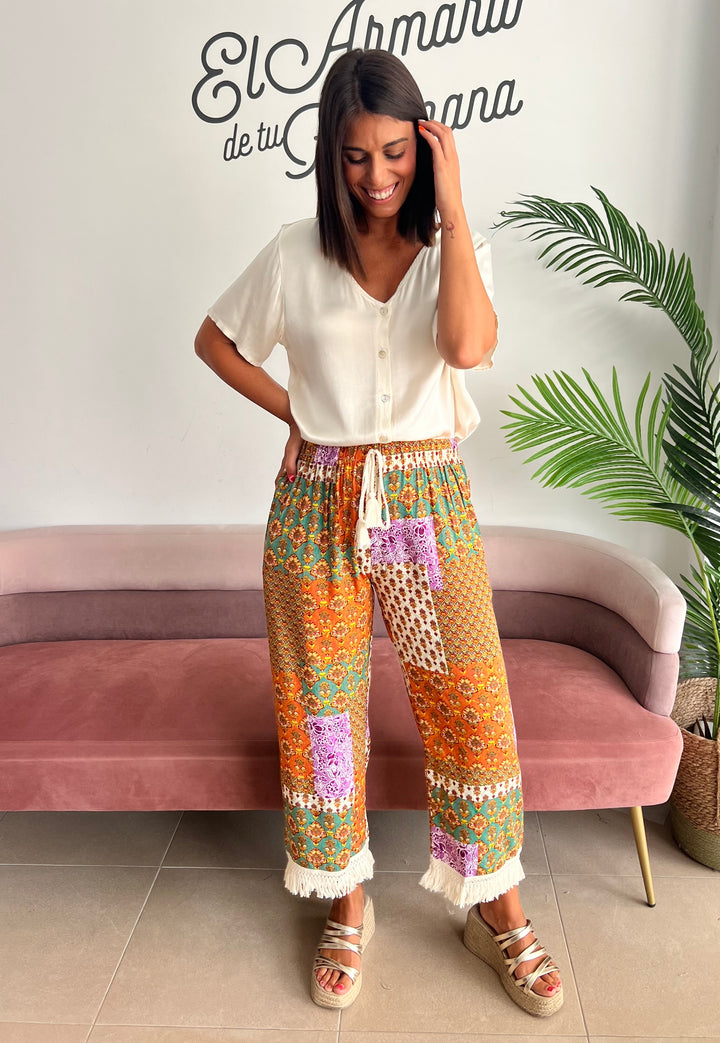 Pantalón Camila naranja