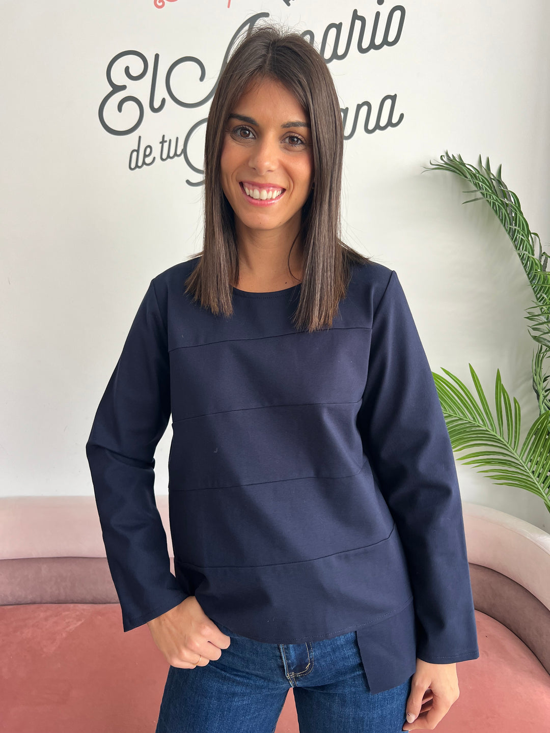 Sudadera Abby azul marino