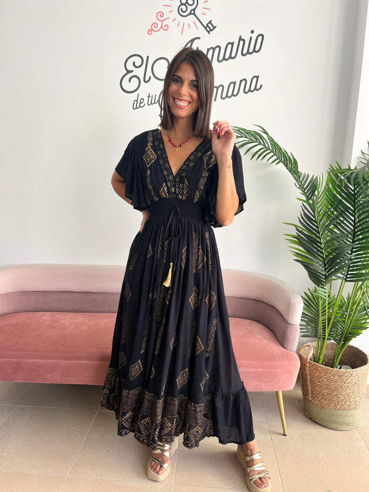 Vestido Helena negro