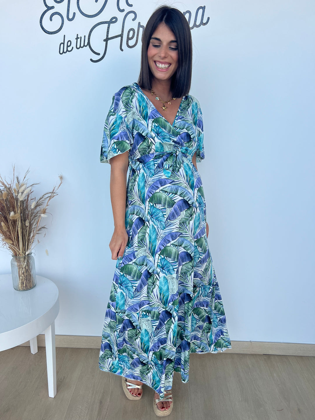 Vestido Beth azul