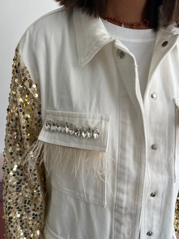 Chaqueta Ashly blanco