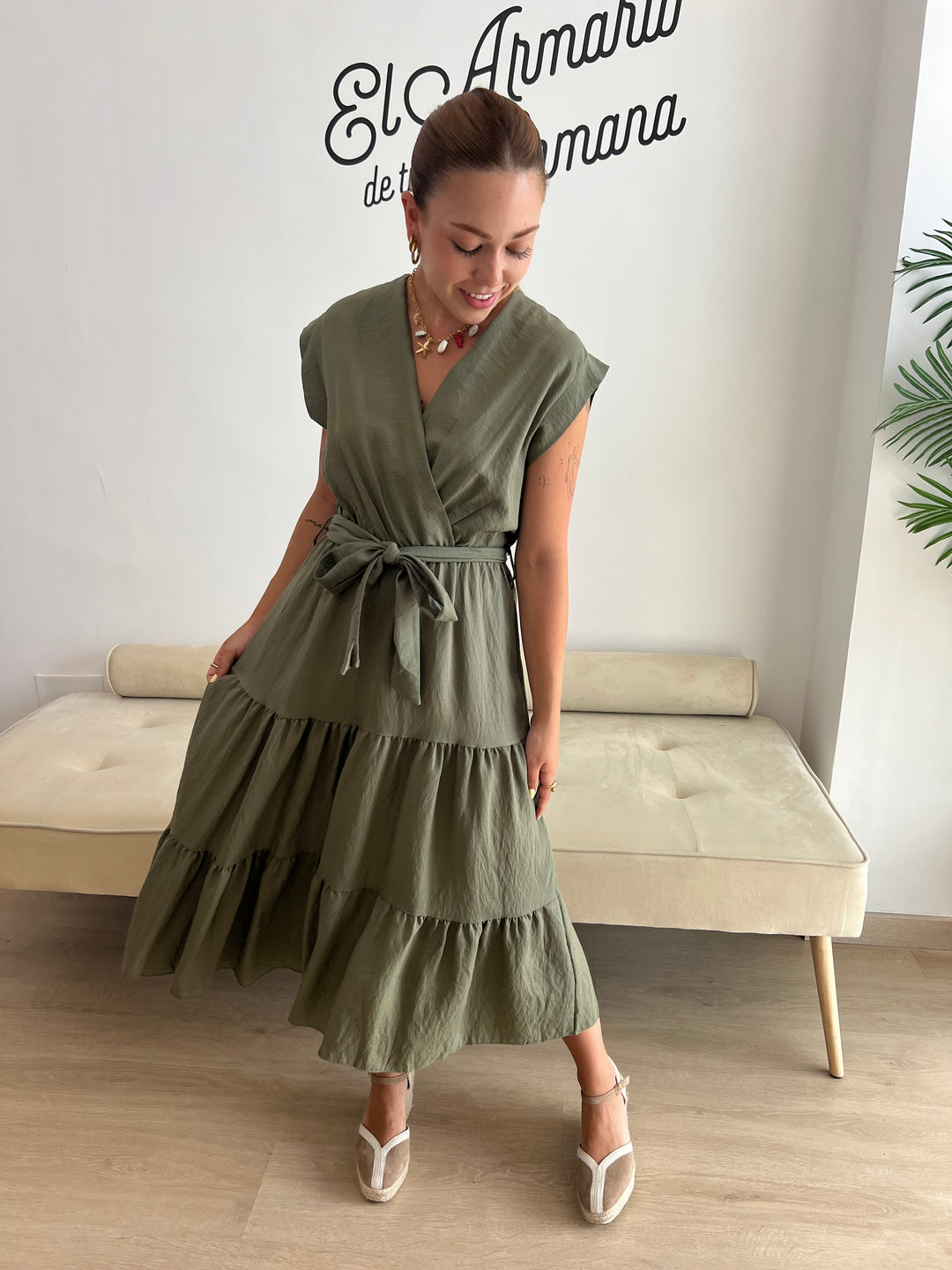 Vestido Mauro verde