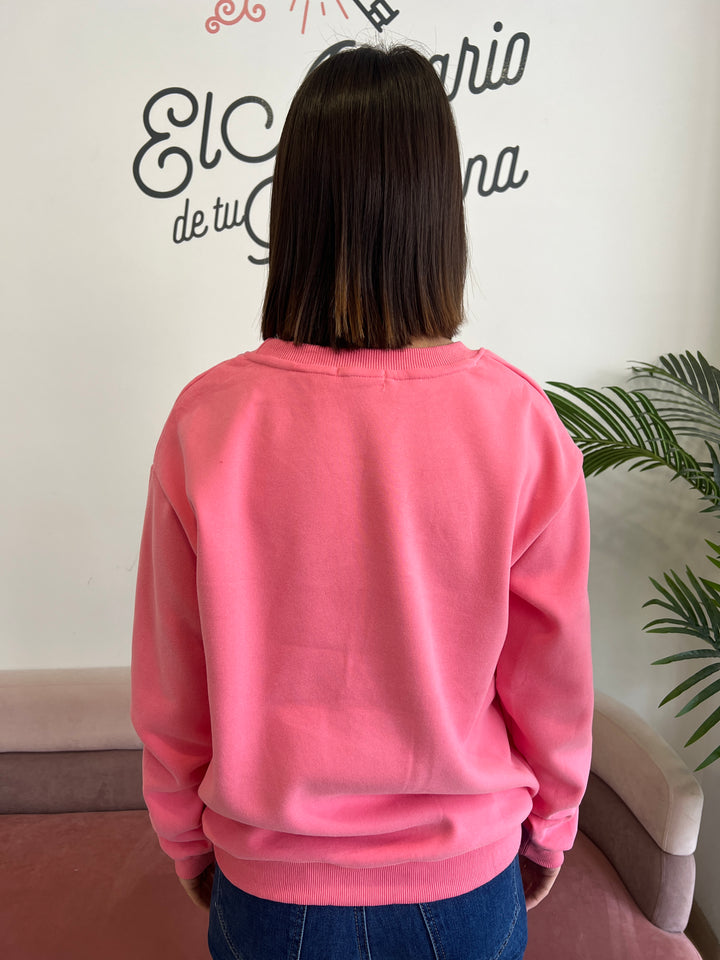 Sudadera Mery rosa