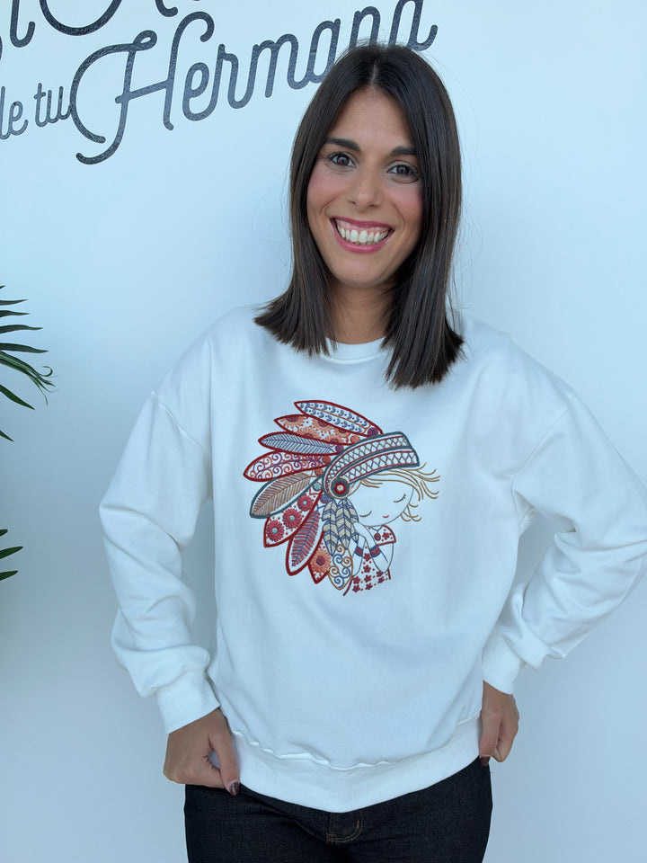 Sudadera Noah blanca