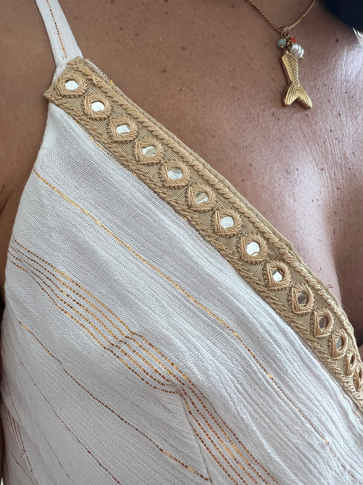 Vestido Ivana camel
