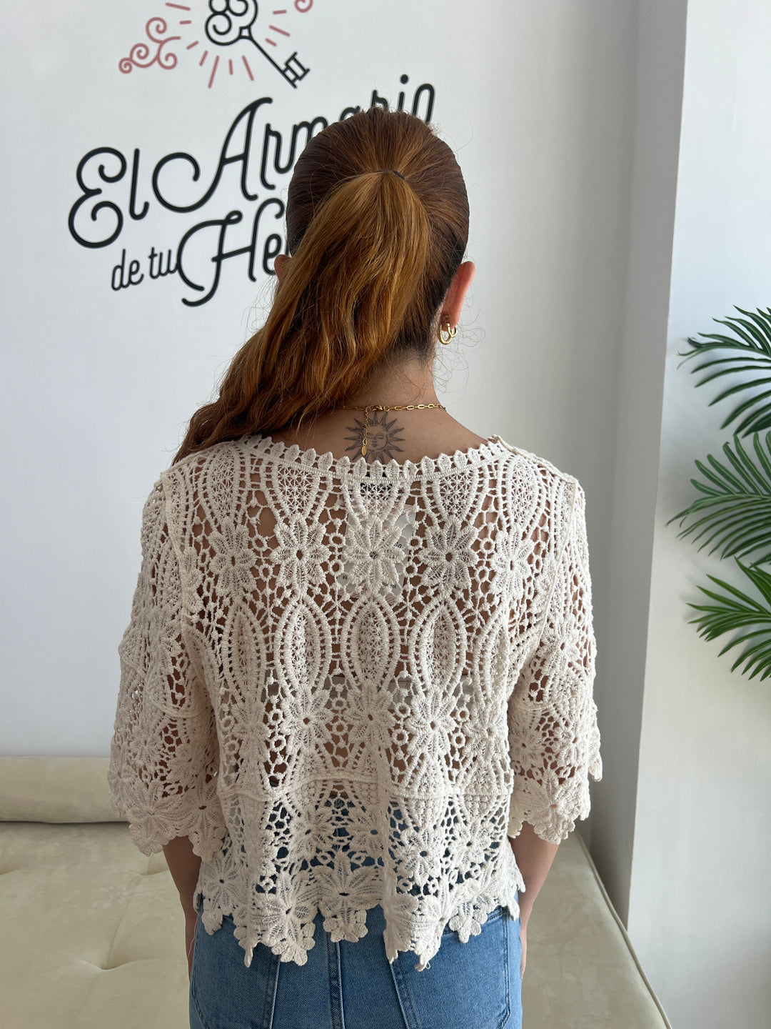 Top Aroa beige