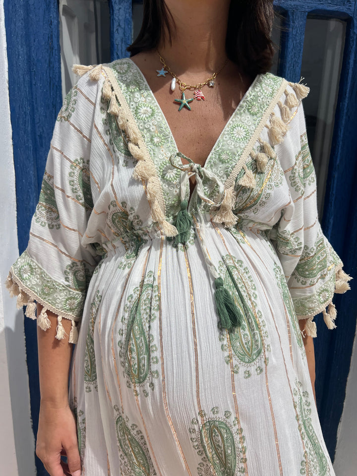 Vestido Golden verde