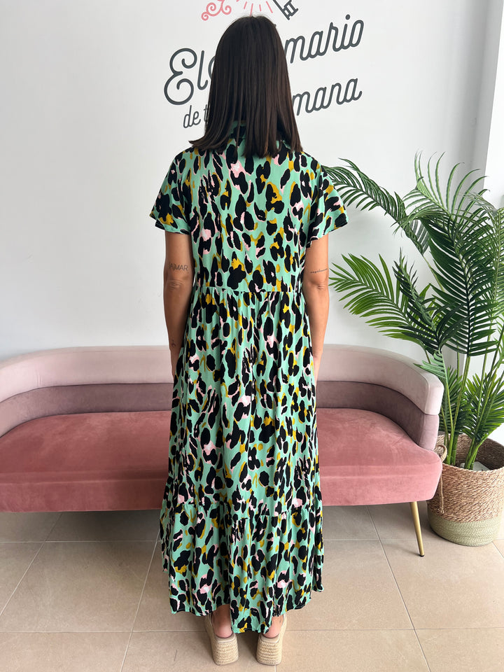 Vestido Carol verde