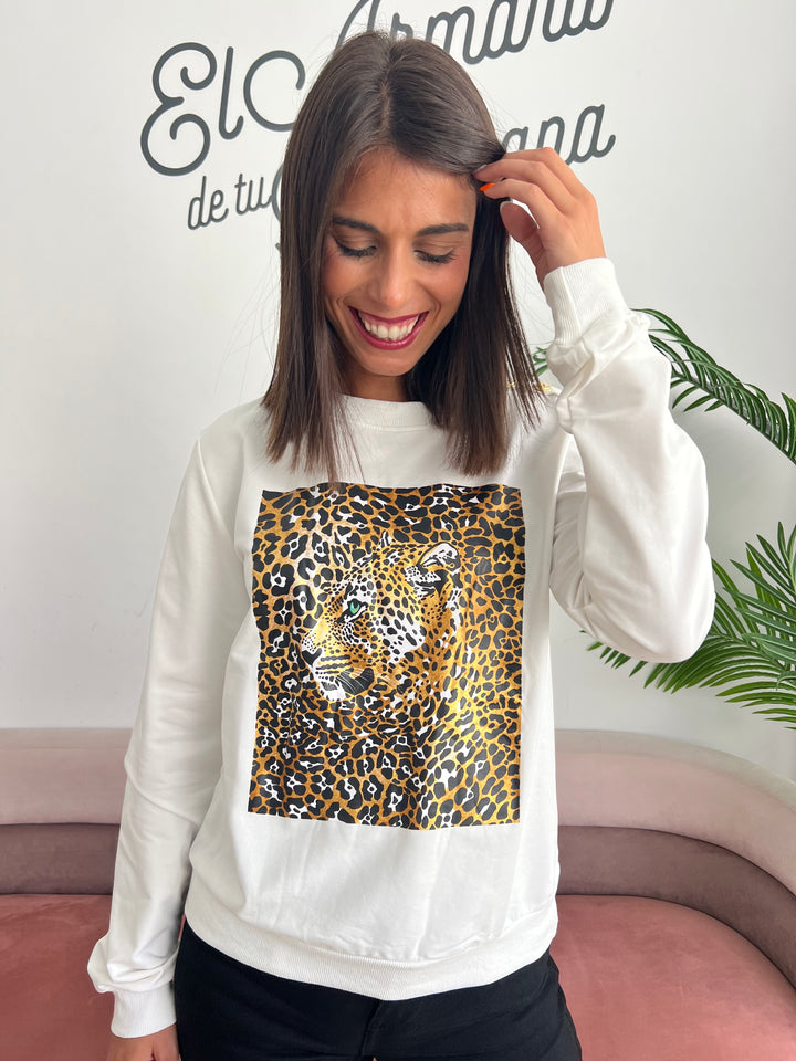 Sudadera Kenia blanco