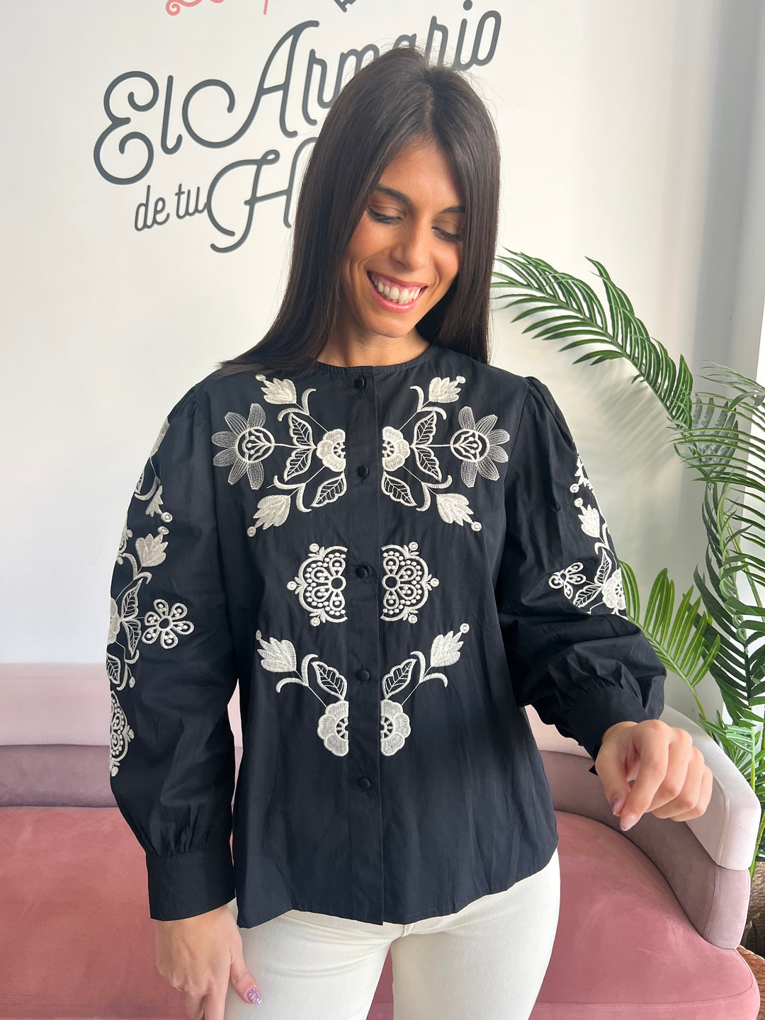 Camisa María negro