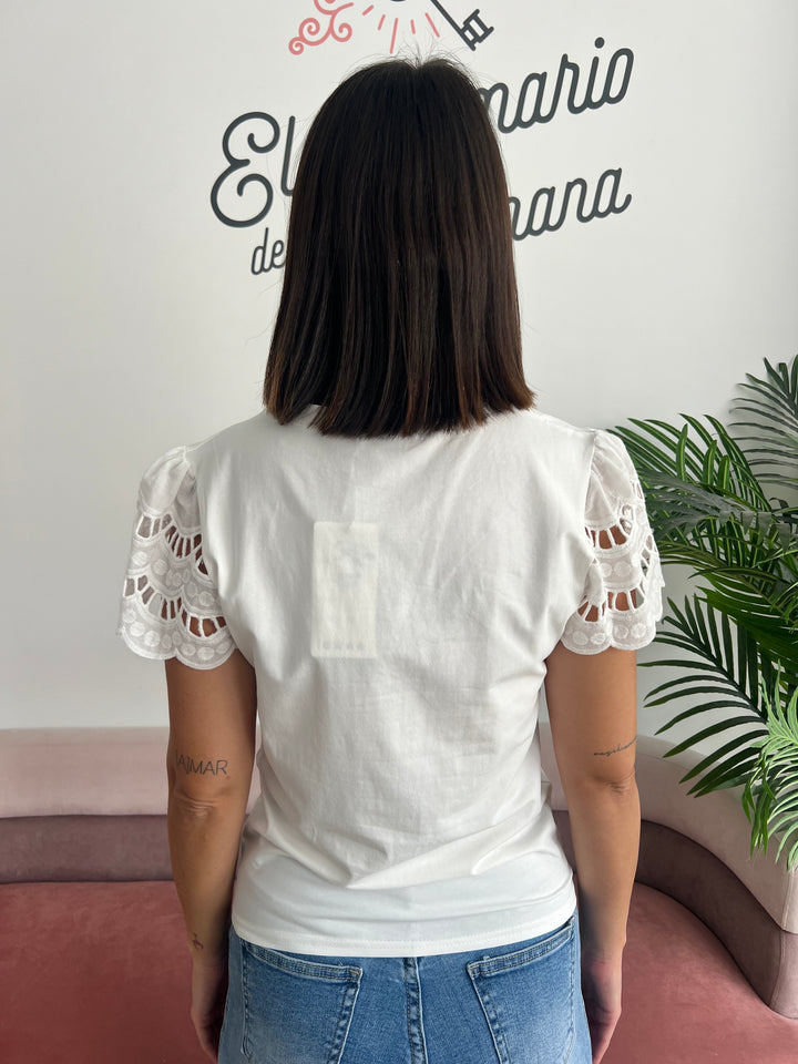 Camiseta Sara blanca