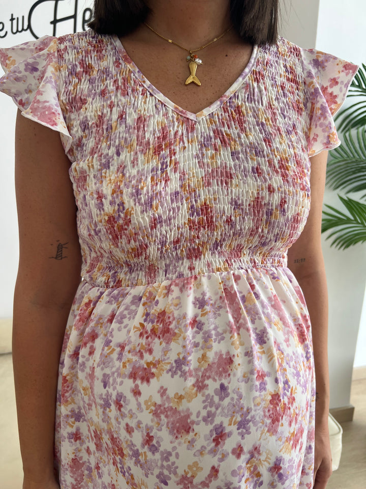 Vestido Geles rosa