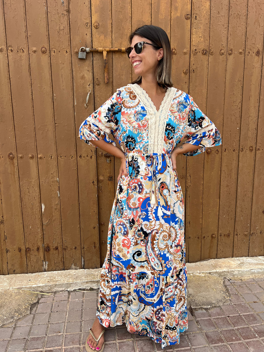 Vestido Andrea azul
