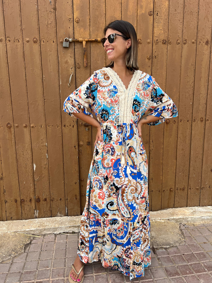 Vestido Andrea azul