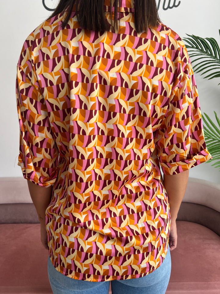 Camisa Sofi naranja