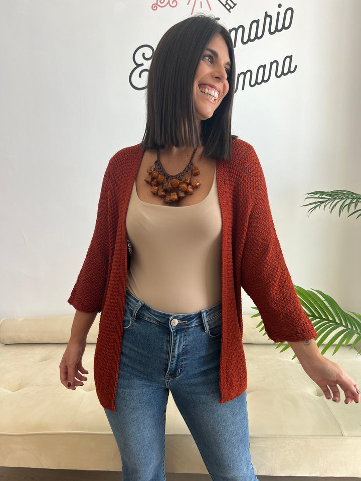 Chaqueta María teja