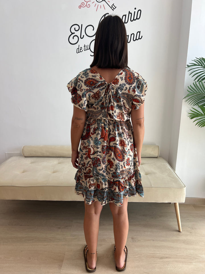 Vestido Chelo naranja